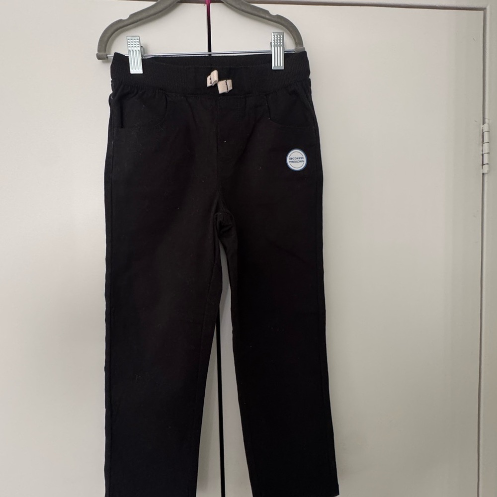 Classic Black Kids Casual Pants